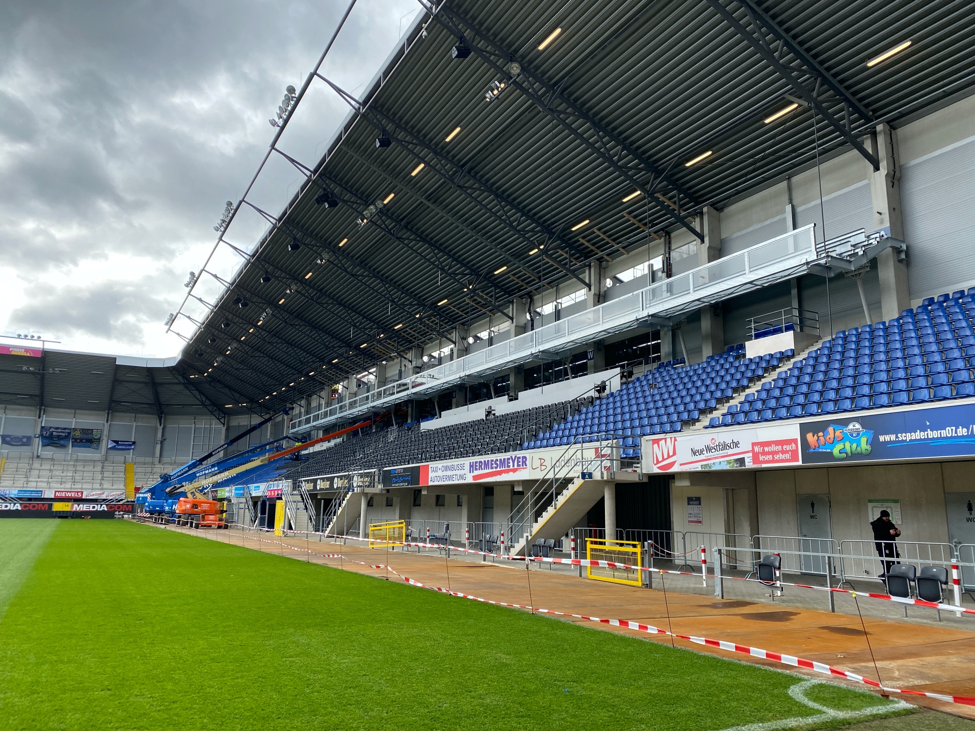Stadionumbau in Paderborn