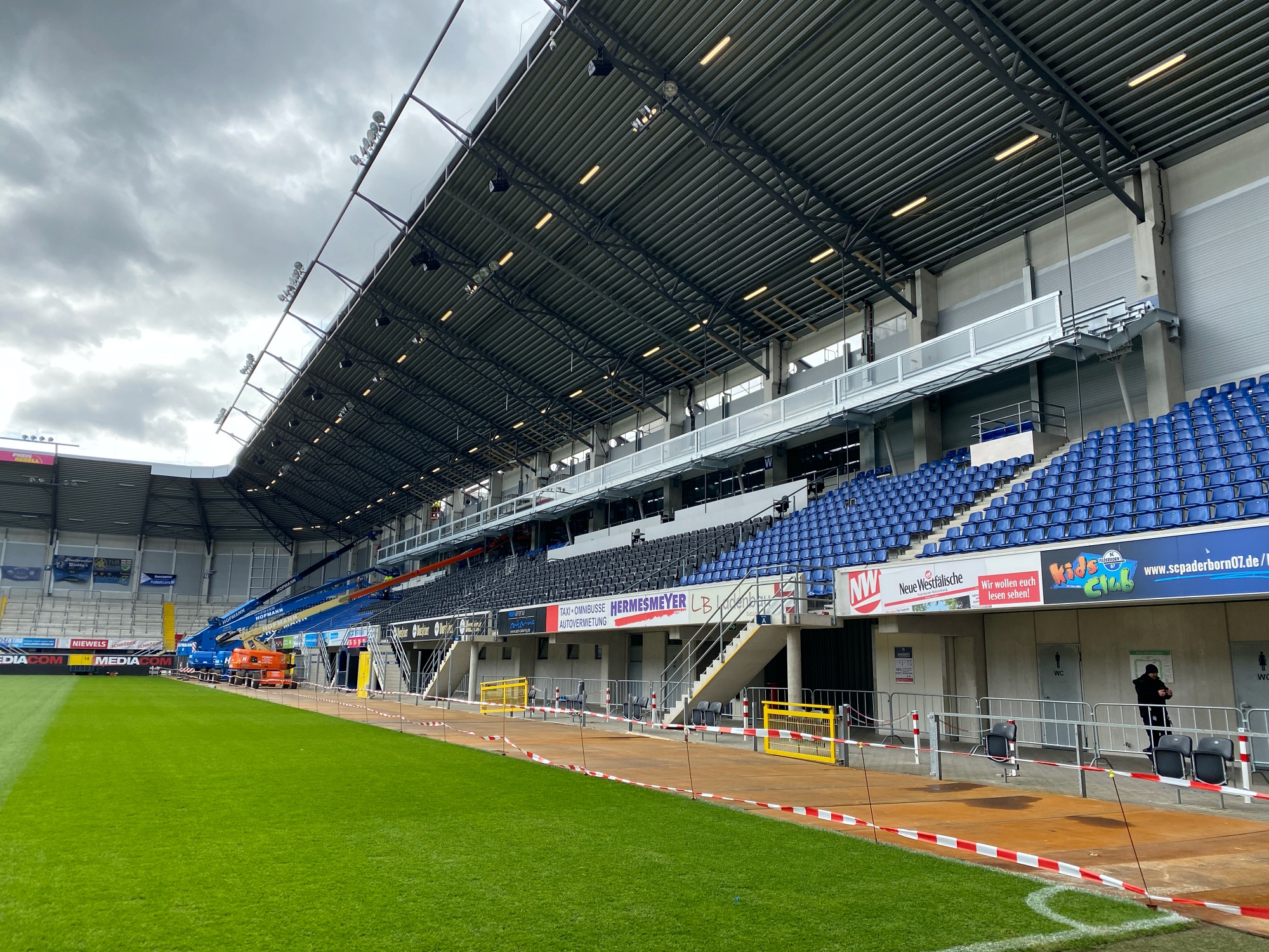 Stadionumbau in Paderborn